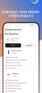 اسکرین شات برنامه Xiaomi Service+ 3