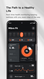 اسکرین شات 1 برنامه Mibro Fit