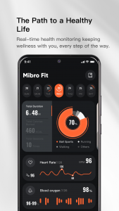 اسکرین شات 1 برنامه Mibro Fit