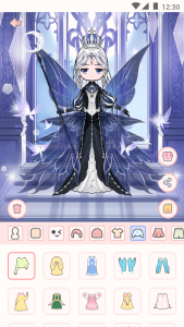 اسکرین شات 7 بازی Cute live star:dress up avatar
