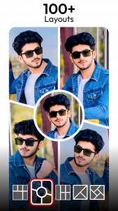 اسکرین شات 1 برنامه AI Collage Maker Photo Editor