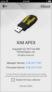 اسکرین شات برنامه XIM APEX Manager 5