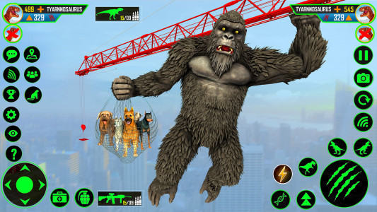 اسکرین شات 5 برنامه King Kong Wild Gorilla Games