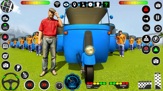 اسکرین شات 8 برنامه Tuk Tuk: Auto Rickshaw Games