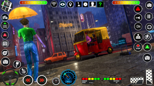 اسکرین شات 6 برنامه Tuk Tuk: Auto Rickshaw Games