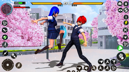 اسکرین شات برنامه Anime School : Karate Fighting 2