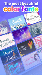 اسکرین شات برنامه HiFont - Cool Fonts Text Free + Galaxy FlipFont 6