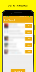 اسکرین شات برنامه Unfollow Pro - Unfollowers 3