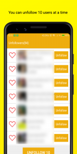اسکرین شات برنامه Unfollow Pro - Unfollowers 2