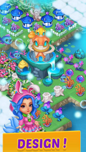 اسکرین شات بازی Merge Mermaids-magic puzzles 5