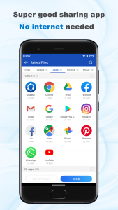 اسکرین شات برنامه ShareMi - Fast Transfer Files 2