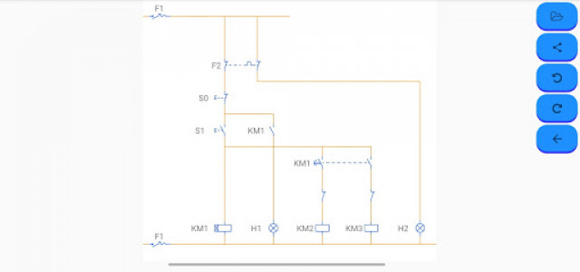اسکرین شات برنامه Single-line | Electrical diagrams 7