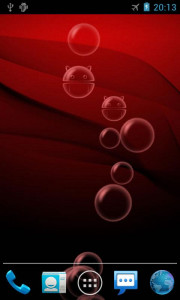 اسکرین شات برنامه Bubble Live Wallpaper 5