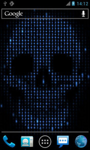 اسکرین شات برنامه Digital Skull Live Wallpaper 2