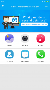 اسکرین شات برنامه Bitwar Android Data Recovery 1