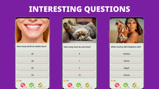 اسکرین شات 1 بازی QuizzLand. Quiz & Trivia game