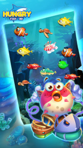 اسکرین شات بازی Hungry Fish 3D Hyper Evolution 1