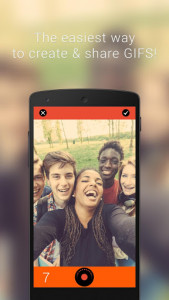 اسکرین شات برنامه Gif Me! Camera - GIF maker 1
