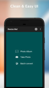 اسکرین شات برنامه Resize Me! - Photo resizer 5