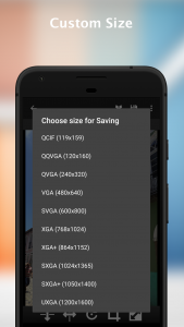 اسکرین شات 4 برنامه Resize Me! - Photo resizer