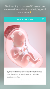 اسکرین شات برنامه The Bump Pregnancy Tracker 2