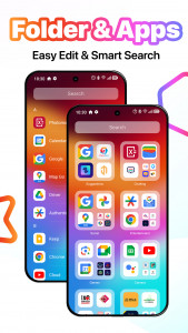 اسکرین شات برنامه MiniPhone Launcher Launcher OS 4