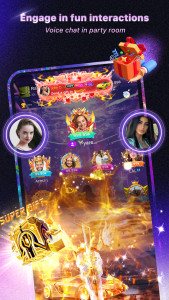 اسکرین شات 2 برنامه Xena - Group Voice Party