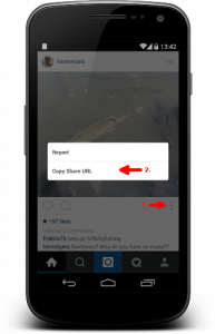 اسکرین شات برنامه EasyDownloader for Instagram™ 1
