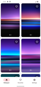 اسکرین شات 2 برنامه Wallpaper for Xperia