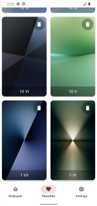 اسکرین شات 6 برنامه Wallpaper for Xperia
