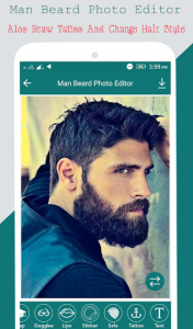 اسکرین شات برنامه Beard Photo Editor 3
