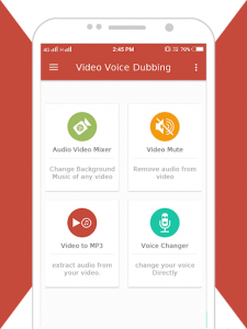 اسکرین شات برنامه Video Voice Dubbing 2