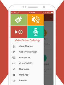 اسکرین شات برنامه Video Voice Dubbing 1
