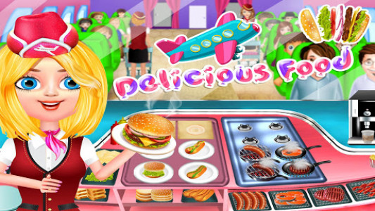 اسکرین شات بازی Airplane Kitchen Food Fever 8