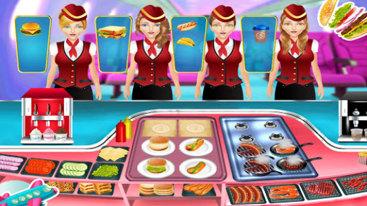 اسکرین شات بازی Airplane Kitchen Food Fever 5