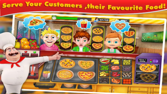 اسکرین شات بازی Kitchen Fever Pizza Chef 3