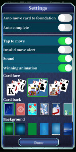 اسکرین شات بازی Solitaire Pro 3