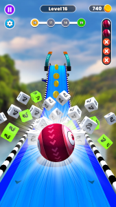 اسکرین شات 1 بازی Rolling Sky: Balance Ball Game