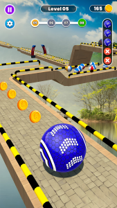 اسکرین شات 3 بازی Rolling Sky: Balance Ball Game