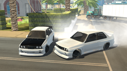 اسکرین شات برنامه E30 Drift Simulator Car Games 2