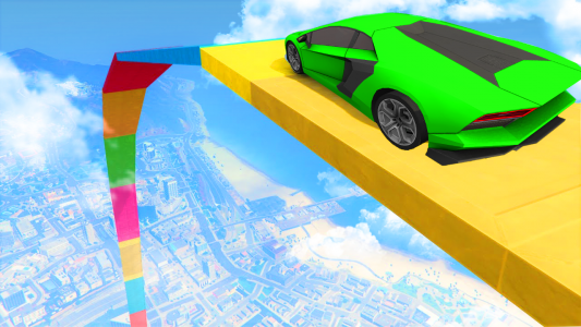 اسکرین شات بازی Car Game Mega Ramp Stunt 2