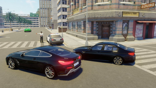 اسکرین شات برنامه Car Simulator City Drive Game 5