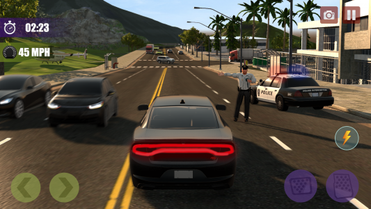 اسکرین شات برنامه Drive Simulator: Traffic Race 3