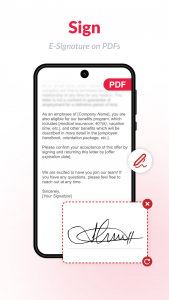 اسکرین شات 3 برنامه PDF Editor: Edit PDF, Sign PDF