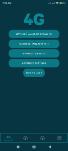 اسکرین شات 1 برنامه Force LTE Only (4G/5G)