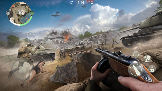 اسکرین شات 4 بازی WW2 Frontline 1942: War Game