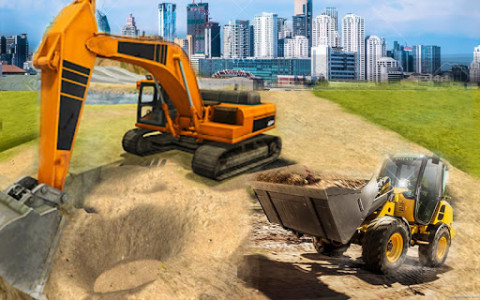 اسکرین شات بازی Construction City 2019: Building Simulator 4