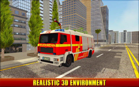 اسکرین شات بازی Firefighter Simulator 2018: Real Firefighting Game 2