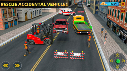 اسکرین شات بازی Crane Driving Simulator Game 3