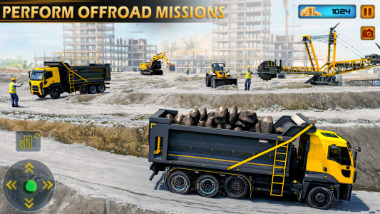 اسکرین شات بازی Crane Driving Simulator Game 4